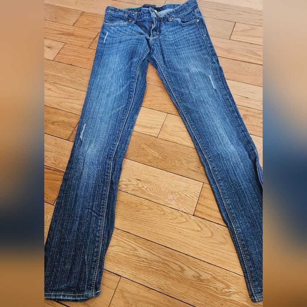 Levi's Blue Skinny Leg Jeans Size 14